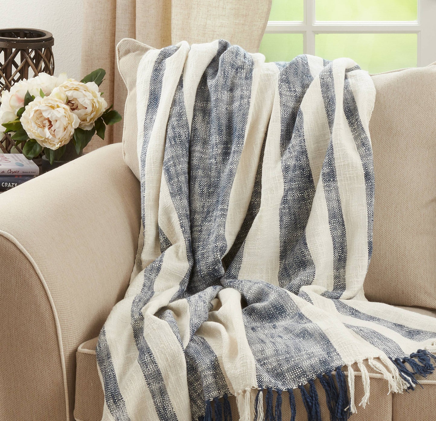 Striped Throw