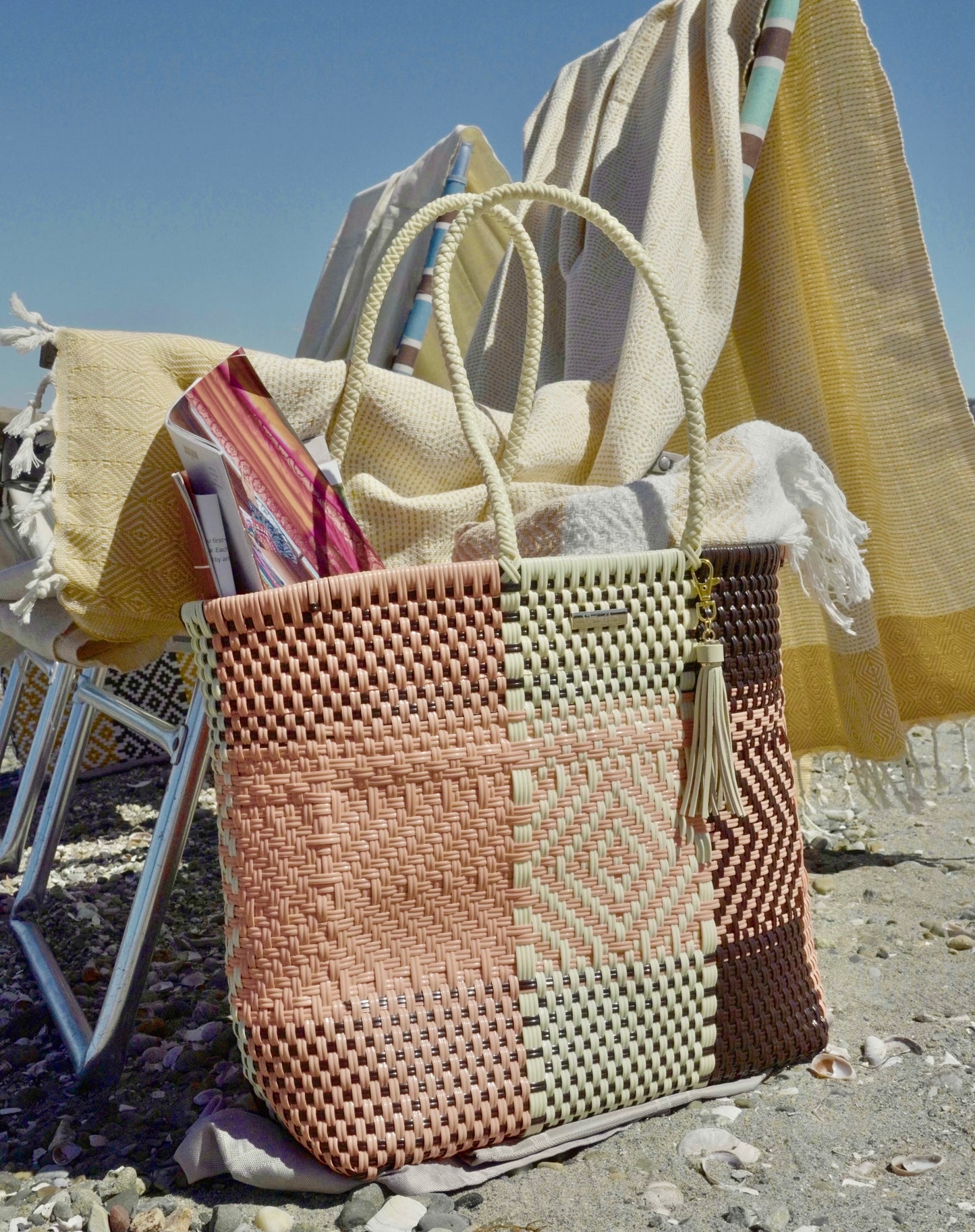 Recycled Handwoven Oaxaca Tote