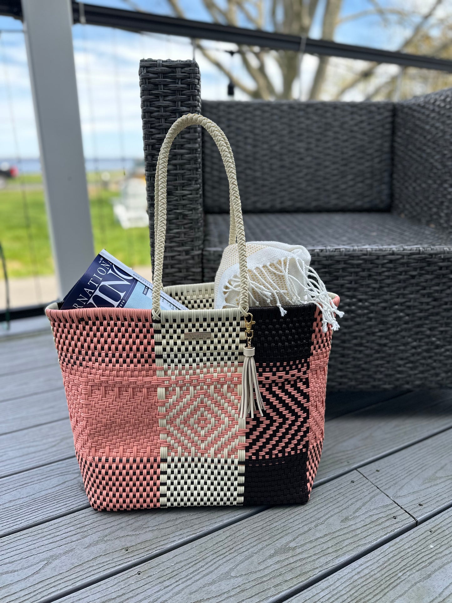 Recycled Handwoven Oaxaca Tote