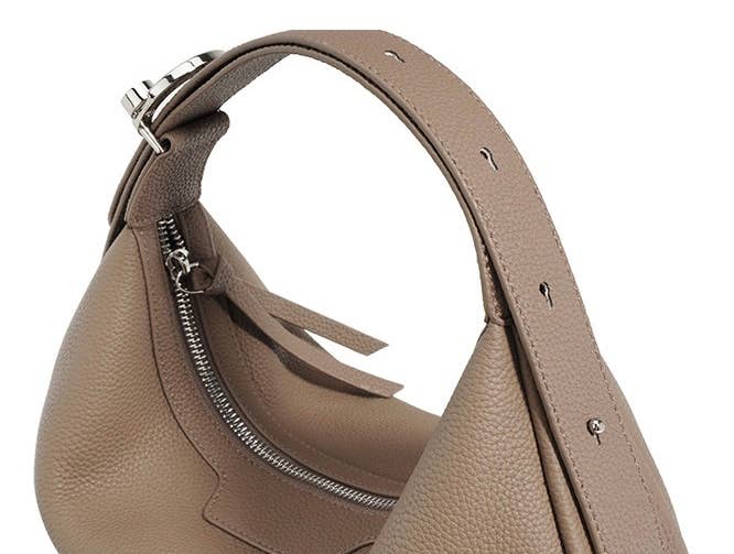 Genuine Leather Crescent Moon Bag